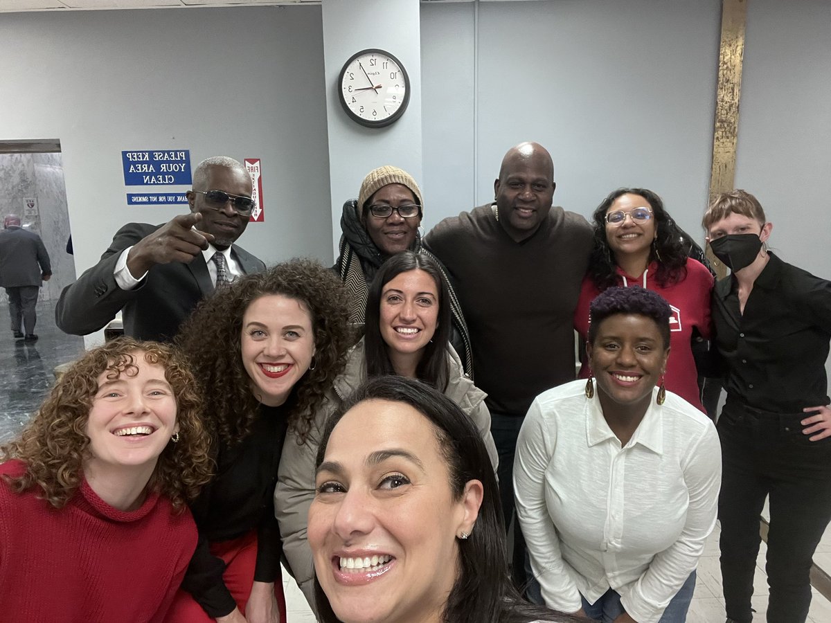 We’re in Albany with <a href="/NYCCLI/">NYCCLI</a>, @housing4allNY and <a href="/PublicBankNYC/">Public Bank NYC</a> to push our electeds to #passTOPA and pass the New York Public Banking Act!