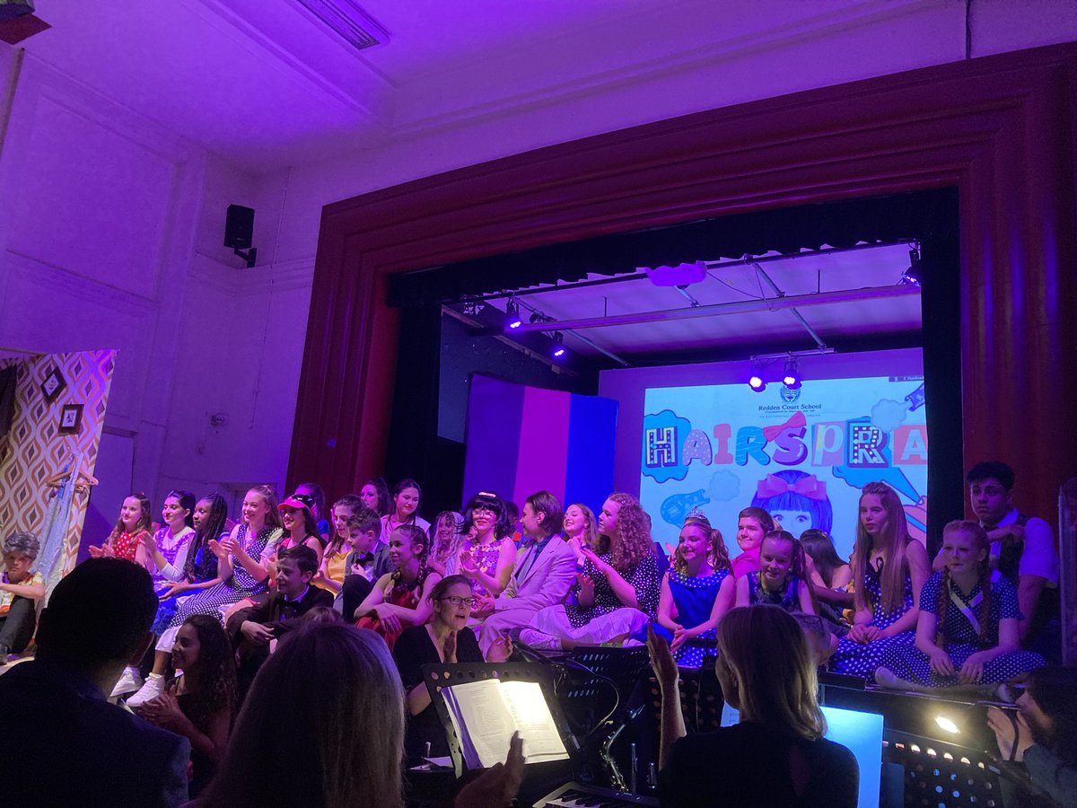 BrianWParish's tweet photo. Really enjoyed the show, congratulations to all the amazing cast and crew #Hairspray @RCS_PA @ReddenCourt https://t.co/YEJ6Yuf1ha