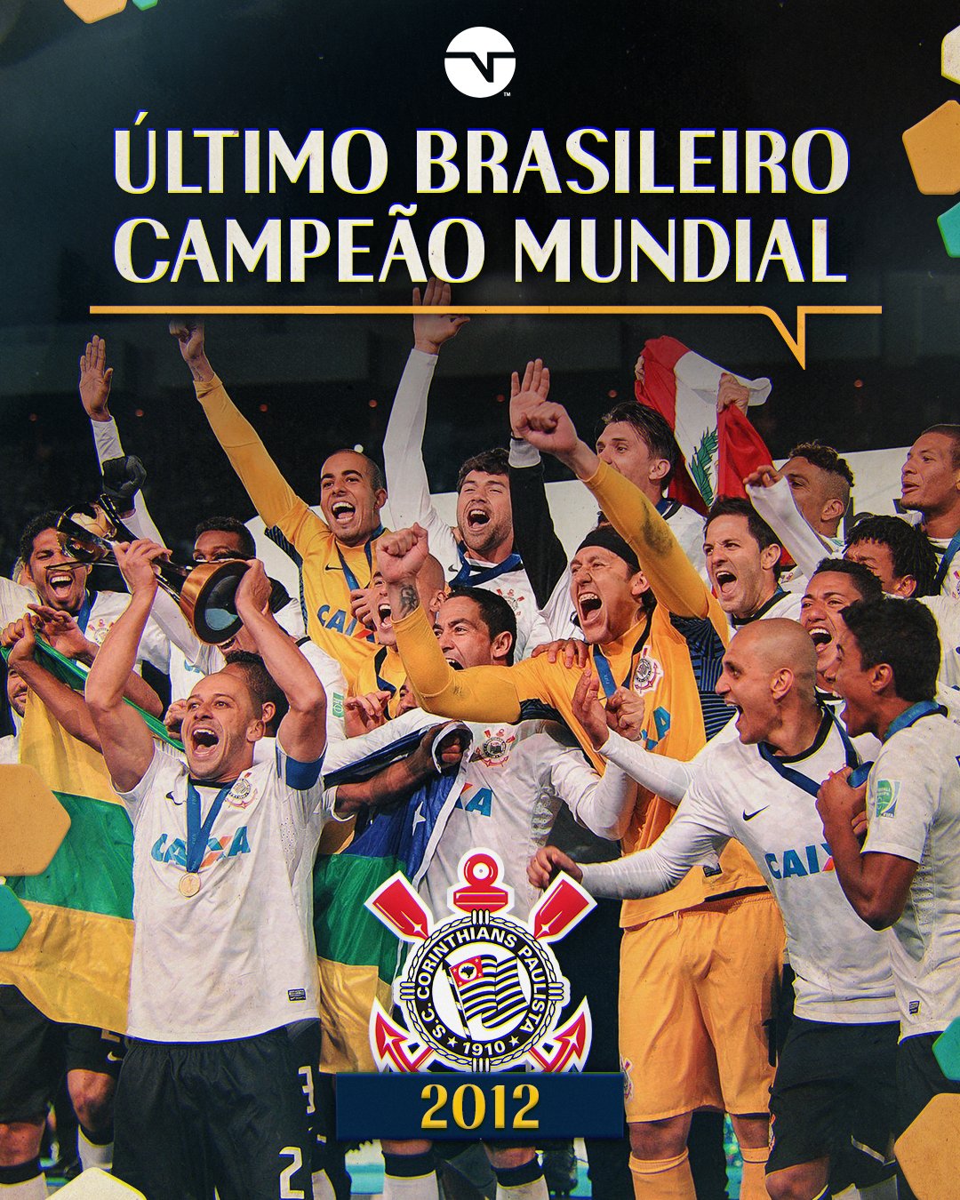 TNT Sports Brasil - O único CAMPEÃO MUNDIAL entre os brasileiros nos  últimos 10 anos. Tem que respeitar o Timão!