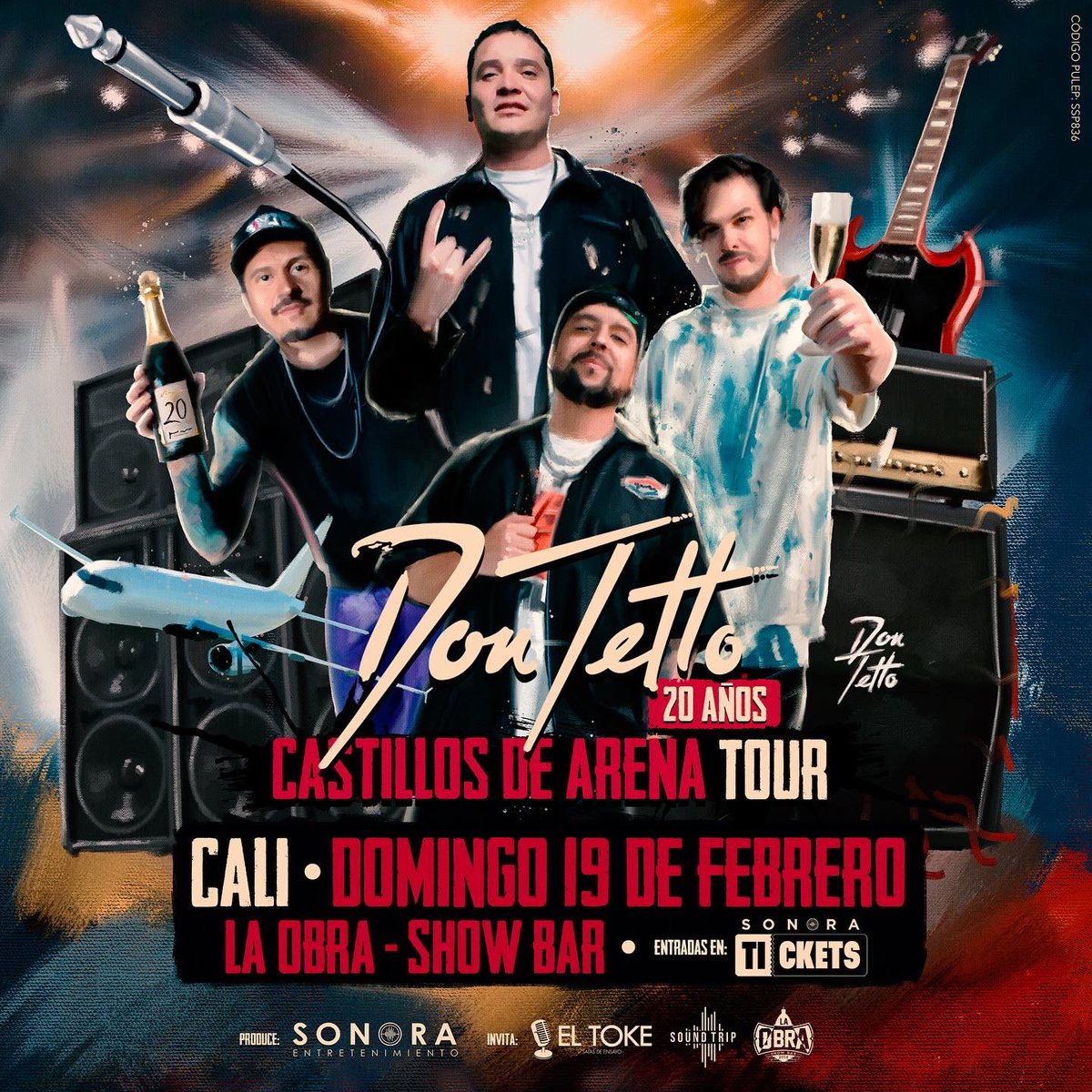 Nuestras primeras paradas del #DonTetto20Años 🍾  inician en PEREIRA &amp; CALI, ¿están listos? ¿qué canciones no pueden faltar en el setlist?

Entradas en <a href="/SonoraTickets/">Sonora Tickets</a> | sonoratickets.com 🎟️