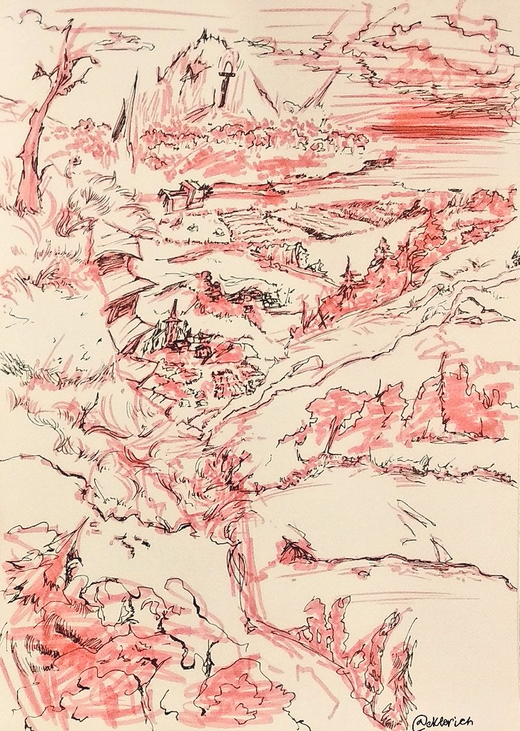 ekleRich's tweet photo. some kind of fantasy landscape
#sketch #fantasy https://t.co/RgLKlnst6k