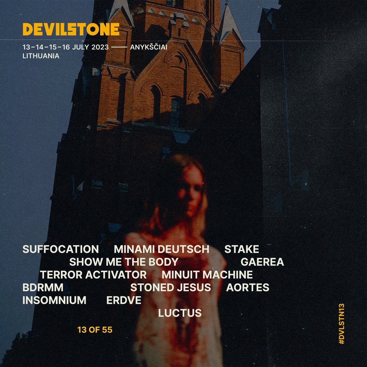 suffocation's tweet photo. LITHUANIA! 🇱🇹 Catch us at @DevilstoneFest this July!
More info at:
https://t.co/v4GLrVMieu
#DVLSTN13 #DVLSTN #devilstone #dievepadėk https://t.co/m8AvjrHUWT