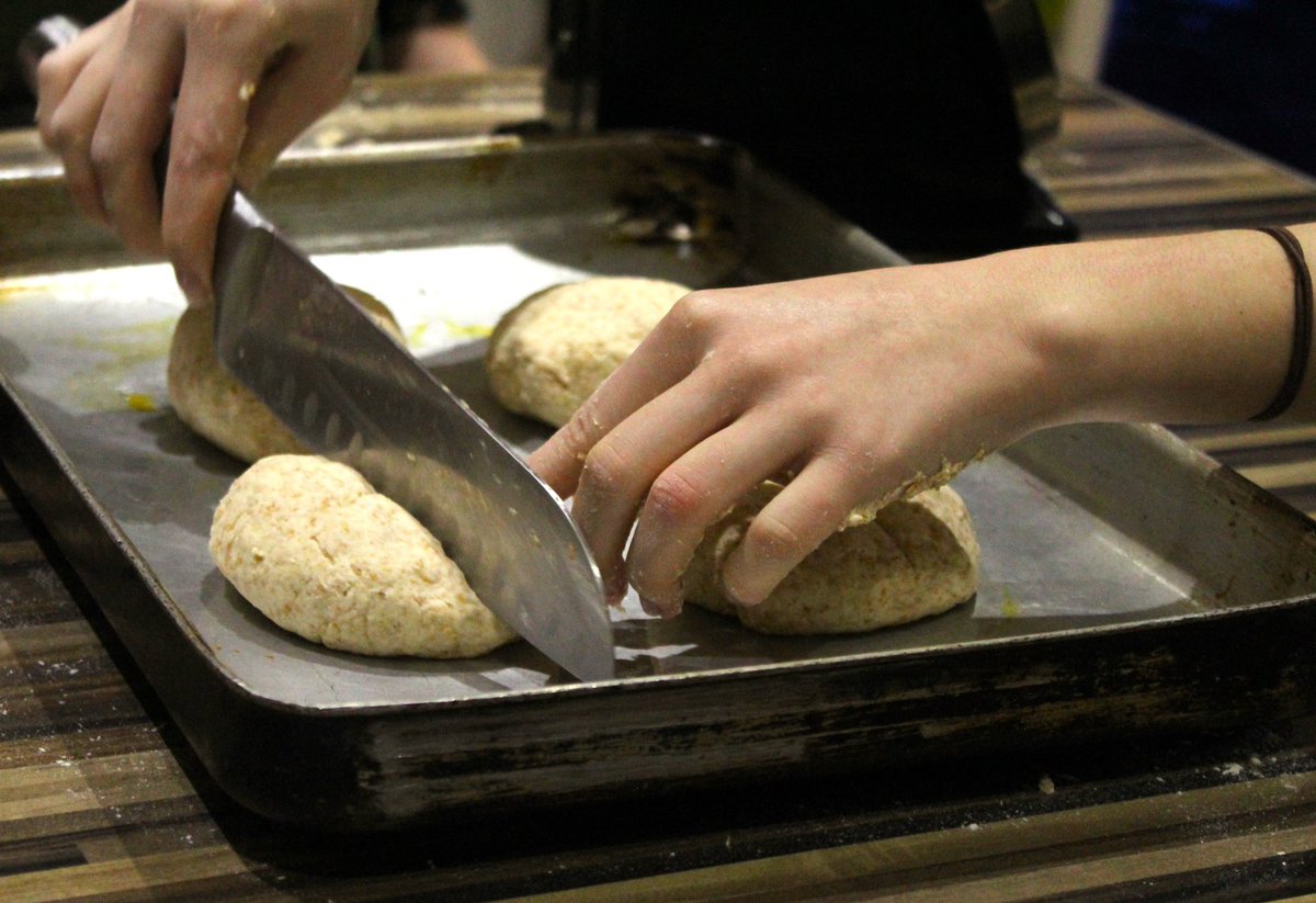 OperationYoung's tweet photo. The kids knocked up soup, bread &amp; biscuits for 22 in less than 2hrs. As part of our Together in Climate Project the workshop linked food waste &amp; climate change with a number of activities, using low cost ingredients and reducing fuel use 🌍 
Thanks to our  funders @TNLComFund https://t.co/WbmZRX1MUu