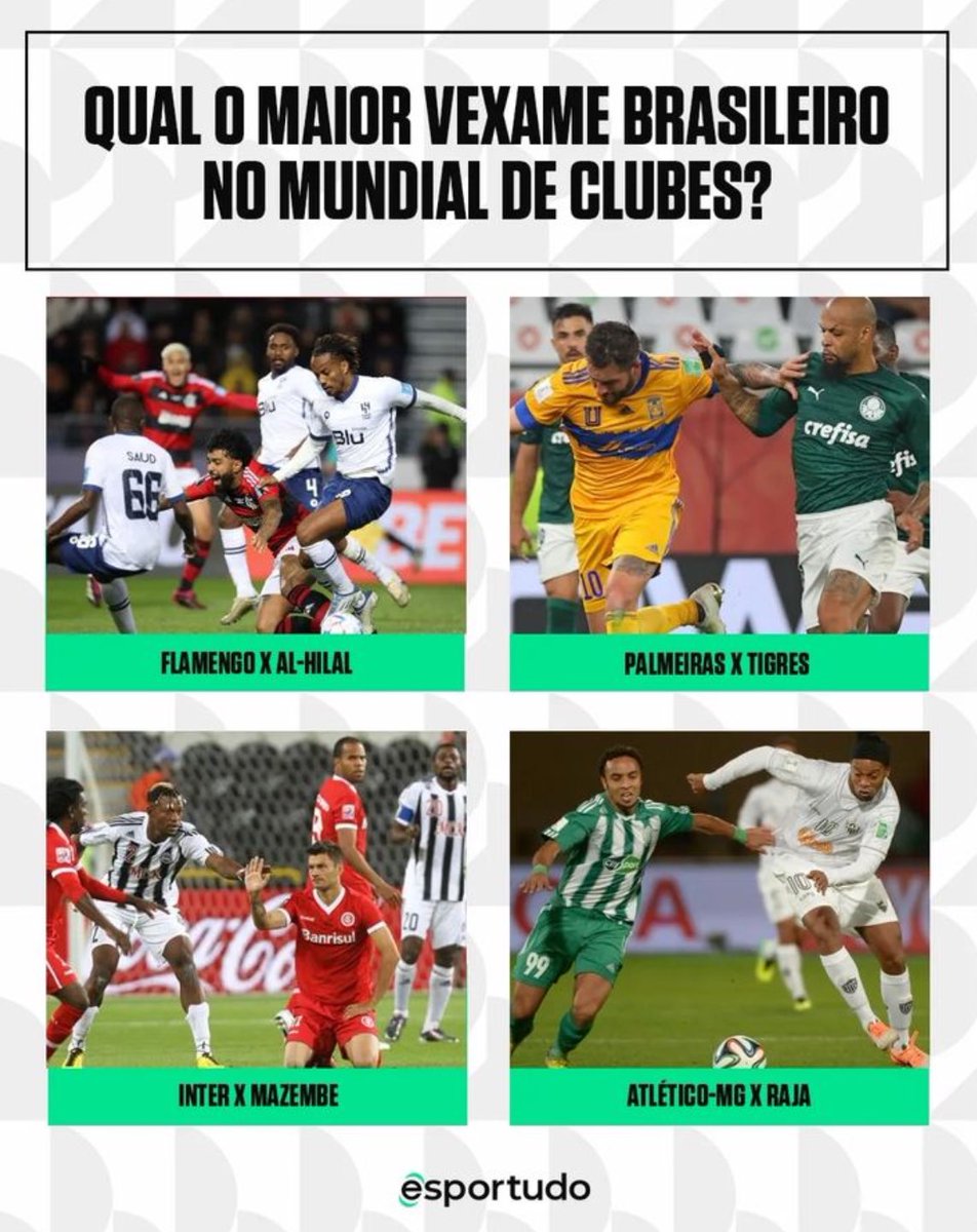 goleada_info's tweet photo. Qual foi o maior vexame brasileiro no Mundial? https://t.co/rnUmorTVex