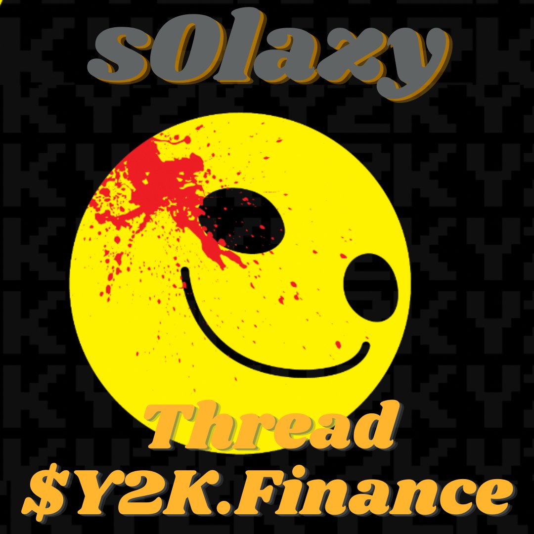 S0Crypto's tweet photo. DeGen move - NFA - GLHF

I need to give you some value and not only do shitposting 💩

So today we're going to #DeFi land with @y2kfinance, an InsureFi protocol on #ARBI!

I farm $Y2K at 7900% #APR atm, coin trading at 4$

S/O to @CryptoG87 and @Mister_K_fomo for the help!

A 🧵 https://t.co/Jmx0QuSb5V