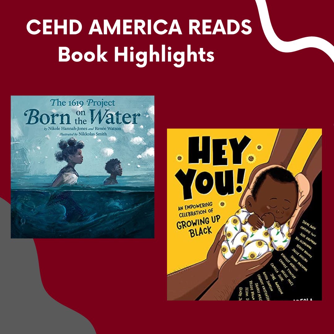 @UMN CEHD America Reads (@cehdam_reads) on Twitter photo This week we want to uplift books for Black History Month.
The 1619 Project: Born on the Water by Nikole Hannah-Jones (<a href="/nhannahjones/">Ida Bae Wells</a>) shares the consequences of slavery and the history of Black resistance in the United States through lyrical verse. This week we want to uplift books for Black History Month.
The 1619 Project: Born on the Water by Nikole Hannah-Jones (<a href="/nhannahjones/">Ida Bae Wells</a>) shares the consequences of slavery and the history of Black resistance in the United States through lyrical verse.