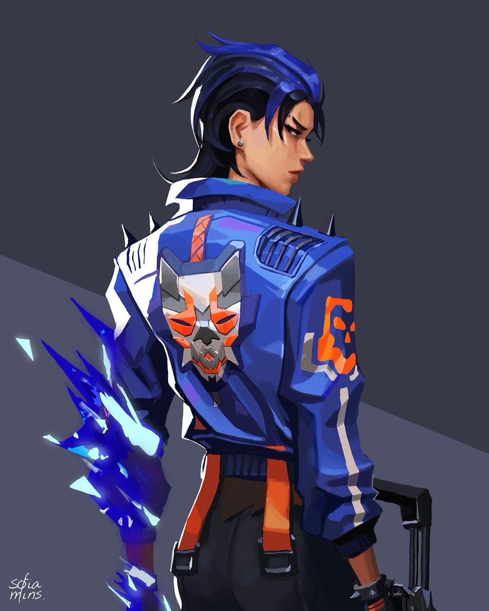 Yoru✨️ Female Brimmy and Yoru / Male Killjoy and Fade😳 @sofiamins_art