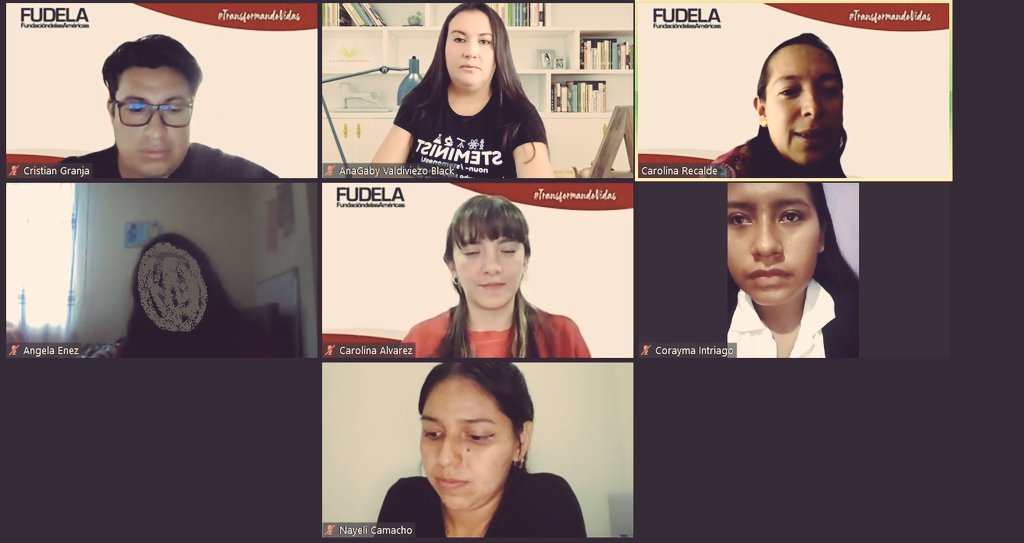 Ana Gabriela Valdiviezo Black (@anagavaldiviezo) on Twitter photo Con el corazón lleno, terminando un hermoso panel de niñas y mujeres STEM organizado por <a href="/Fudela_Ecuador/">FUDELA Ecuador</a>. Una Ing. Mecatrónica, una Ing. Civil, una Ing. Electrónica y una pequeña diseñadora de robots, hablando de nuestra experiencia en las STEM. #11F <a href="/Ecuador_OWSD/">Ecuador_OWSD</a> <a href="/CientificasEC/">👩🏽🎓CientíficasEcuador🇪🇨</a> Con el corazón lleno, terminando un hermoso panel de niñas y mujeres STEM organizado por <a href="/Fudela_Ecuador/">FUDELA Ecuador</a>. Una Ing. Mecatrónica, una Ing. Civil, una Ing. Electrónica y una pequeña diseñadora de robots, hablando de nuestra experiencia en las STEM. #11F <a href="/Ecuador_OWSD/">Ecuador_OWSD</a> <a href="/CientificasEC/">👩🏽🎓CientíficasEcuador🇪🇨</a>