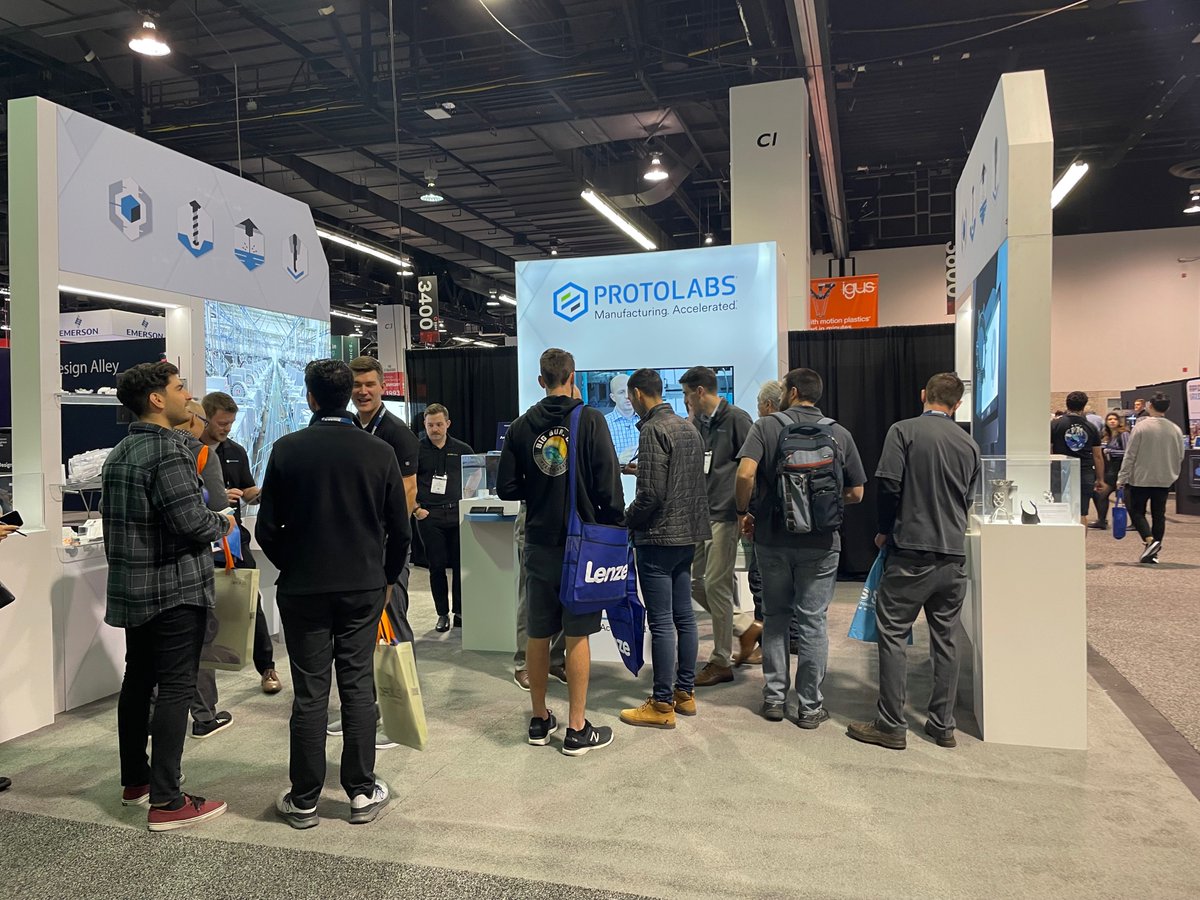 Protolabs's tweet image. Having a blast at MD&amp;amp;M West! Thanks to all who attended our coffee talk this morning. Swing by booth #3501 to say hello! 👋 #DiscoverEngineerBuild #IMEWest