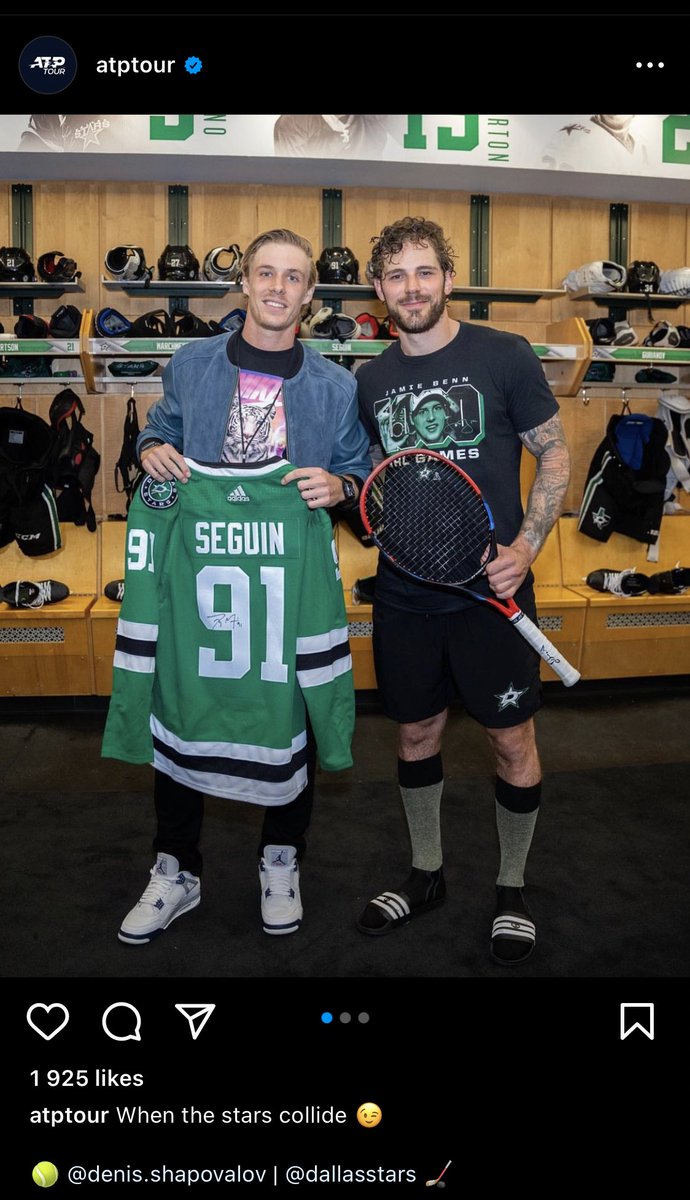 iconis's tweet photo. Canadian Boy 1 meets Canadian Boy 2 in Dallas whilst CB2 wears a t-shirt with his hockey husband’s picture on it. #OneFandom https://t.co/sVq2eQZCnm