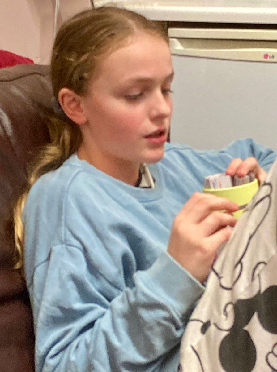 CheamBoarding's tweet photo. Lots of fun on the girls floor this evening @CheamSchool ‘Tina’, games, chats and puzzles! #CheamBoarding https://t.co/8QxS05FpMK