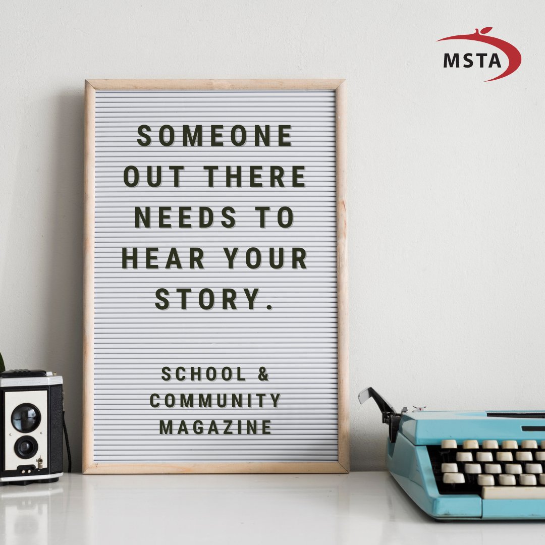 Do you know of a person or program that deserves to be highlighted? Do you have a passion project, or maybe a unique story about your journey into education? Share your story idea here: bit.ly/3Xdxmfm