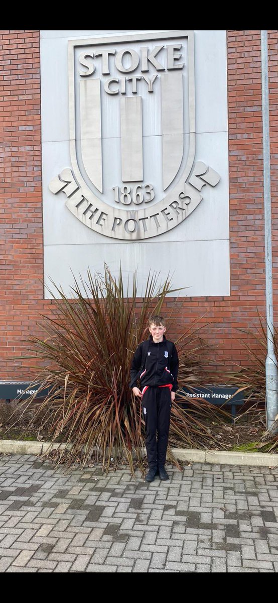 Congratulations to @Ravenbankschool pupil Daniel who was recently successful in his trial with Stoke after being scouted playing for @warrschools back in October. Keep up the good work ⚽️