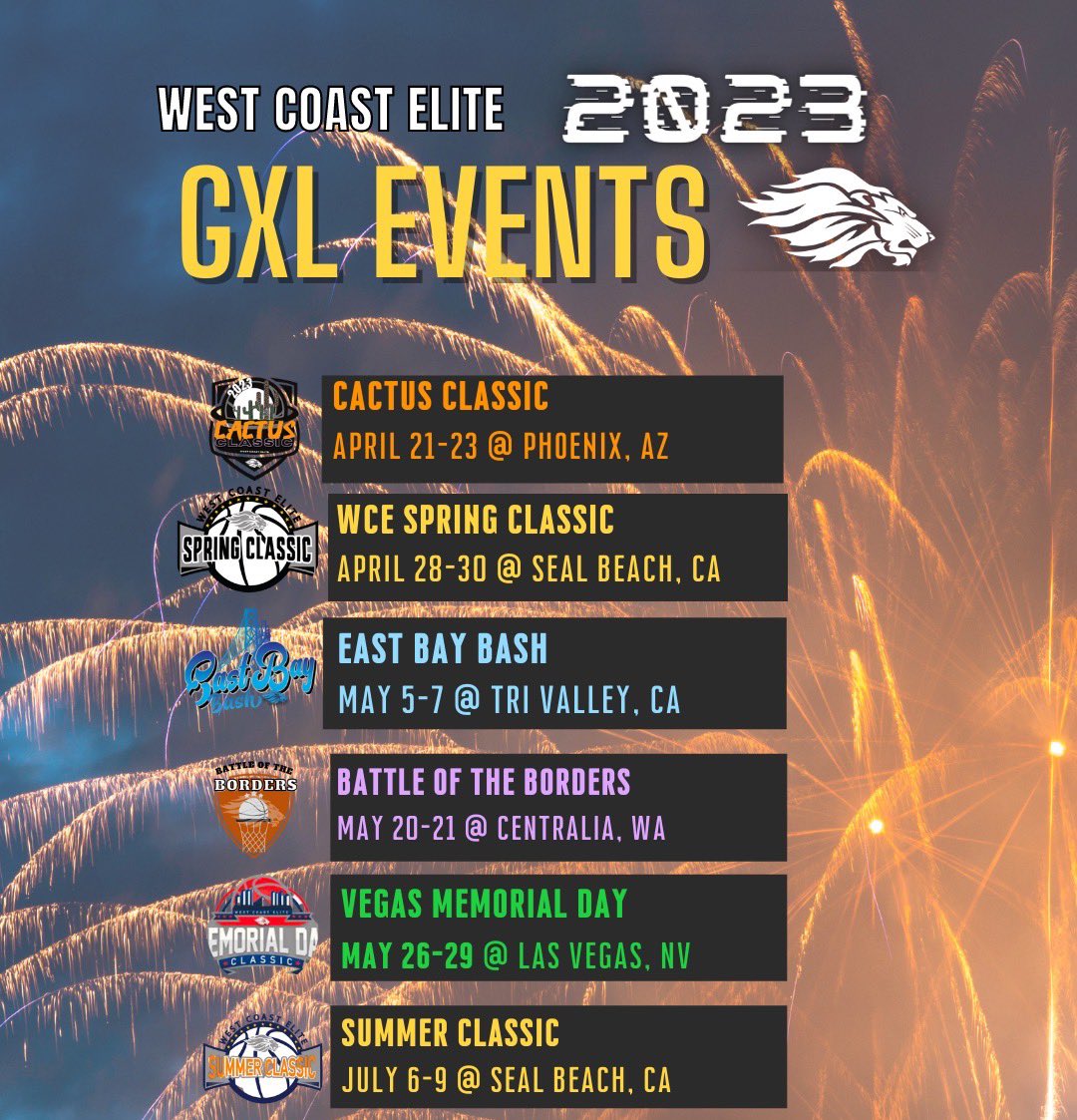 West Coast Elite Basketball on Twitter "The GXL circuit is taking
