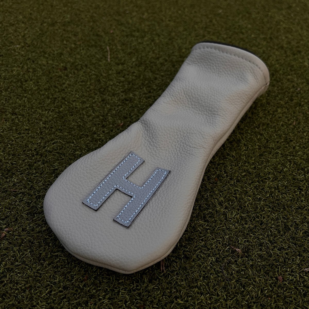 H for hybrid. #Golf #LeatherGolf #Headcovers #Golfcovers