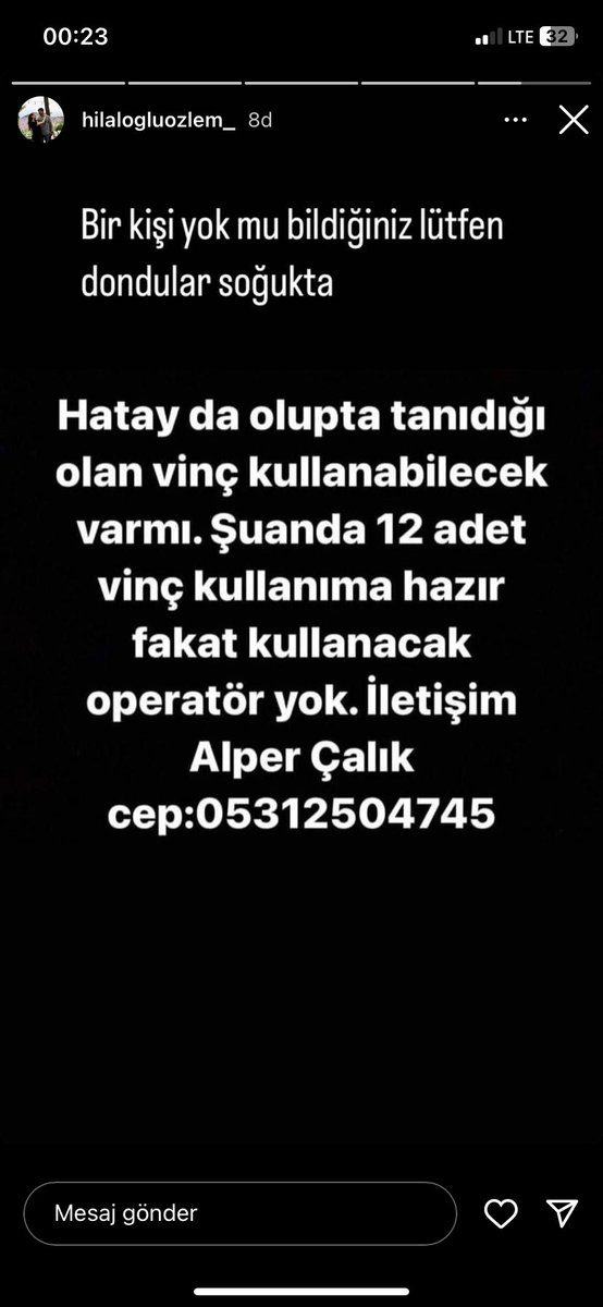 Aybke99's tweet photo. #Hatay https://t.co/nyv46y76j2