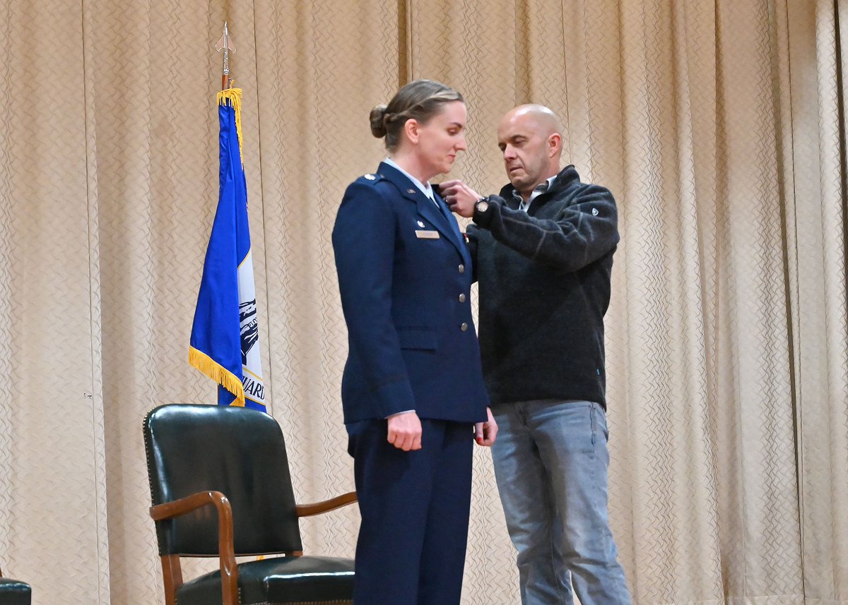 Congratulations to 173rd Medical Group Commander, Lisa McGuire, who was promoted to O-6 Colonel Feb. 3 at Kingsley Field in Klamath Falls, Oregon.  McGuire took command of the Medical Group last month.