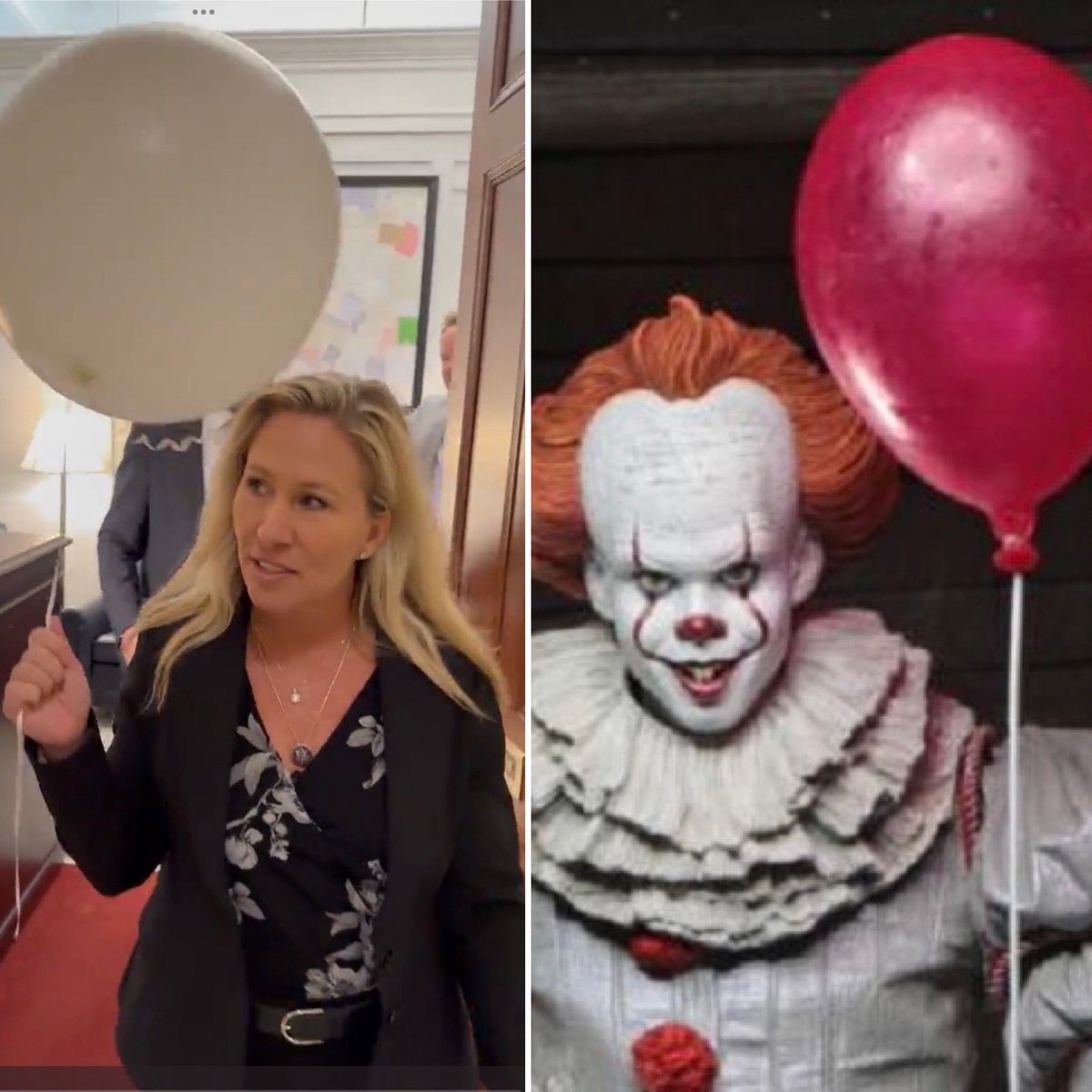 Any resemblance is purely coincidental…🎈