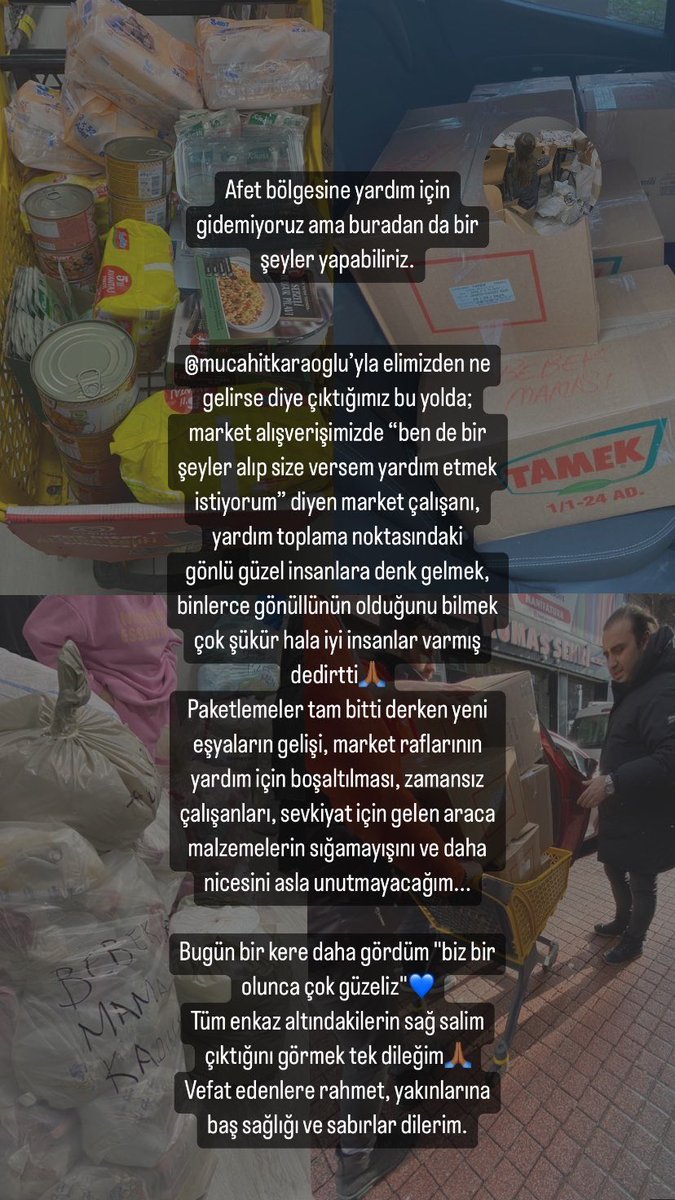 GS_GM_'s tweet photo. Afet bölgesine gidemiyorsak uzaktan da destek olabiliriz.

Keşke elimizden daha fazlası gelse ah keşke…

@mucahitkaraoglu 

#Kahramanmaraş #Gaziantep #Şanlıurfa #Malatya #Hatay #Adana #Osmaniye #Türkiye #deprem https://t.co/IKUcijheWr