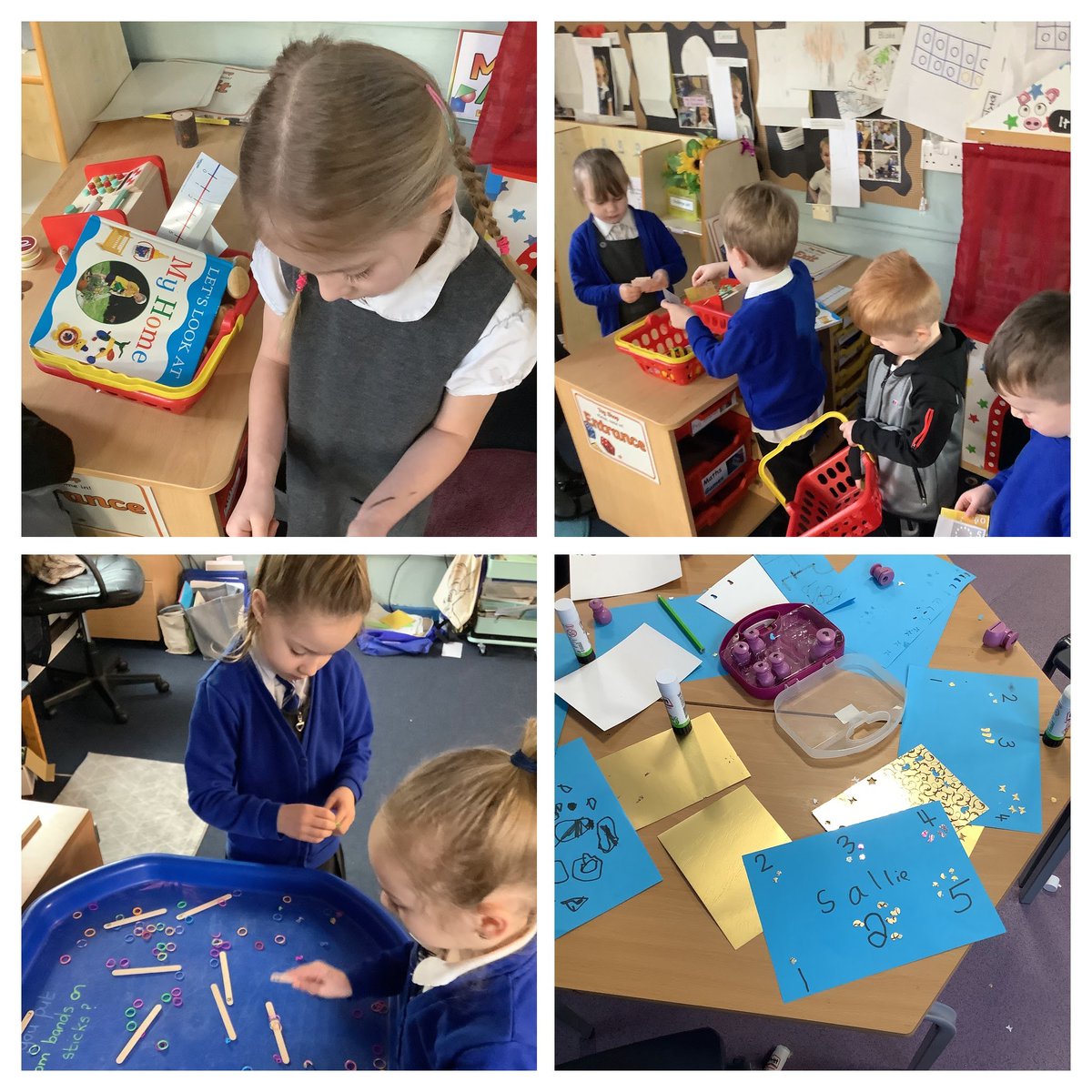Wfp_Willow's tweet photo. We learn Maths in lots of different ways in Willow Class. How many can you practice at home? https://t.co/0hoq2Bl8Fn