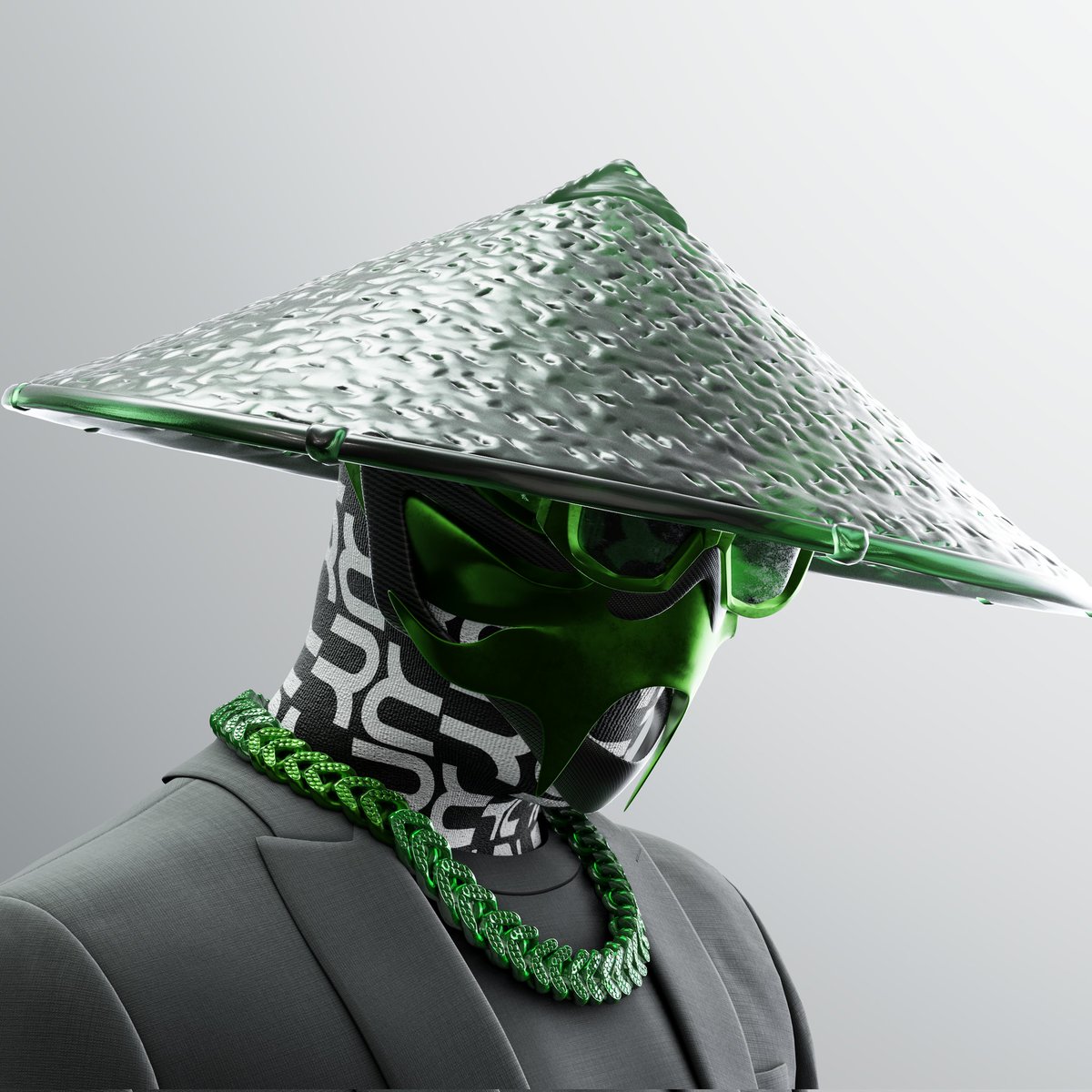 A little hello from my samurai, he doesn't forget you 😇☀️🙋‍♂️
<a href="/rebelsbynight/">Rebels</a> #NFTCommunity 
#Web3 #web3community #NFT