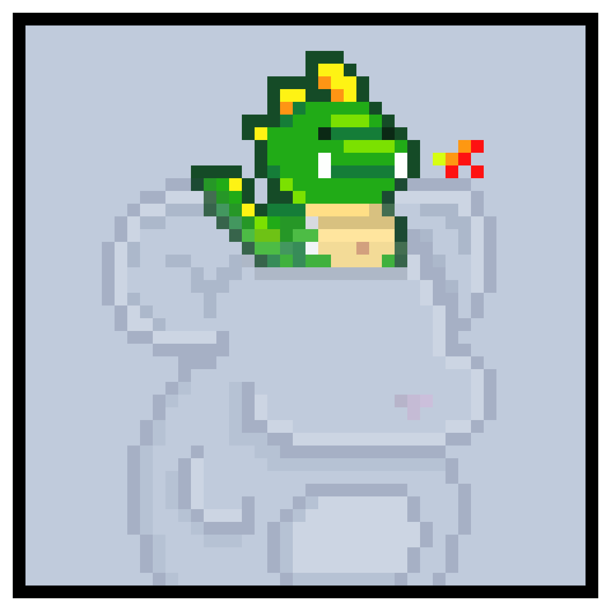 squeakers_eth's tweet photo. 🐉 RAWRRRR🐲

Dragons don't eat mice right?.............right?

Few more teasers left before they make it into the trait pool this weekend!😉

#Squeakers #NFT #NFTs #EthereumNFTs #pixelart https://t.co/doEi7J0rCK