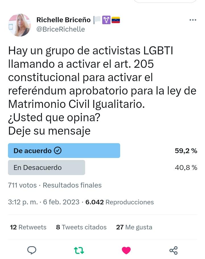 Richelle_ABC's tweet image. Voy con hilo personal sobre esta iniciativa, los resultados de esta encuesta y comentarios:

1. Un activista jamás propondría consultar la dignidad de las personas 
2. Los actvistas en cuestión andan buscando cámaras, redes y show mediático. Esa solicitud no va a ningún lado.