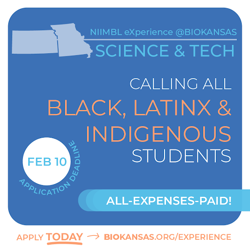 UNDERGRADS! Do you or someone you know have interest in science or technology? Are you waiting to break into the industry and find the career of your dreams? Look no further than the NIIMBL eXperience <a href="/BioKansas/">BioKansas</a>!

biokansas.org/experience/
