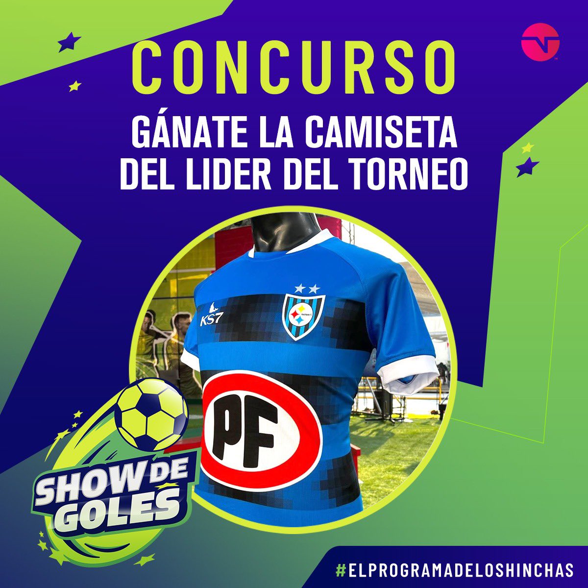 1. Sigue nuestra cuenta <a href="/sdg_oficial/">Show de Goles</a> 
2. Cuéntanos por qué mereces ganarte la camiseta de <a href="/CD_Huachipato/">CD Huachipato</a> 
3. Etiqueta a 3 amigos
4. No olvides usar el #ElProgramadelosHinchas
5. Comenta e interactúa con nosotros respondiendo las historias de instagram.

Y listo✅