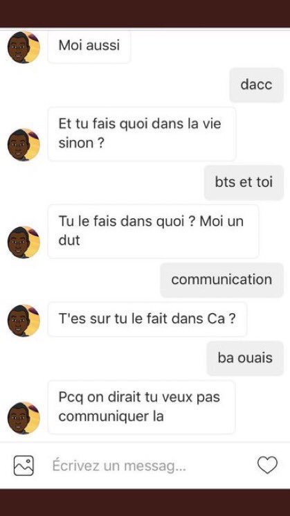 la conv entre Booba et Aya Nakamura