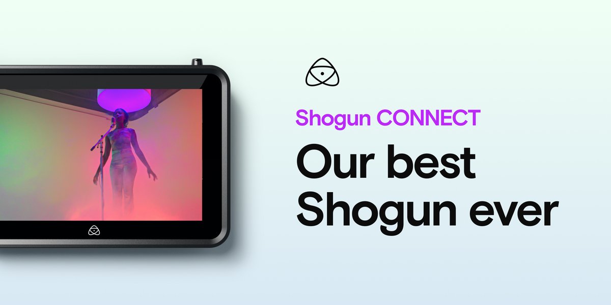 AtomosGlobal's tweet photo. Monitor, record, and connect with our best Shogun ever.  

Future-proof your kit and connect every moving part of the production process with Shogun CONNECT:  https://t.co/6PjRsRGAbX 
 
#ShogunCONNECT #BestShogunEver #Shogun #RAW #Atomos https://t.co/0R8iSyQvGn