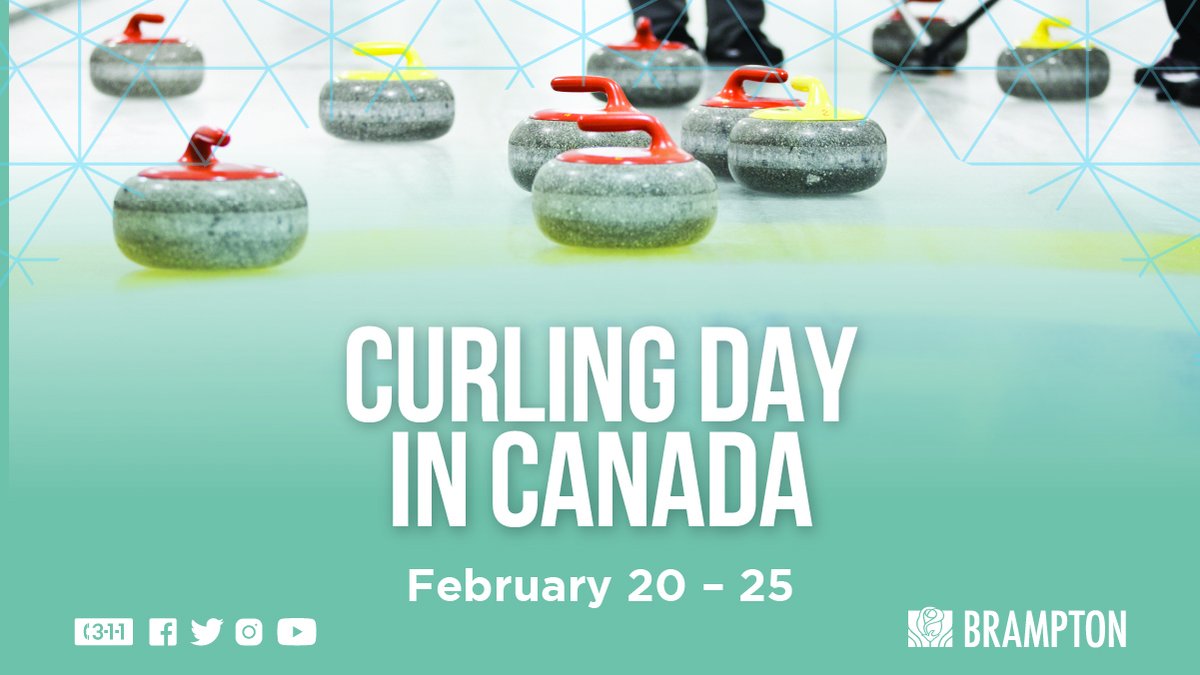 CityBrampton's tweet image. Join #Brampton in celebrating #CurlingDay all week long on February 20-25!  🥌

What to expect:
🥌 Instructor led on-ice demonstrations
🥌 Learn how to use curling equipment
🥌 Get familiar with basic curling techniques

Register today 🔗: ow.ly/Nvjr50MKIj2
