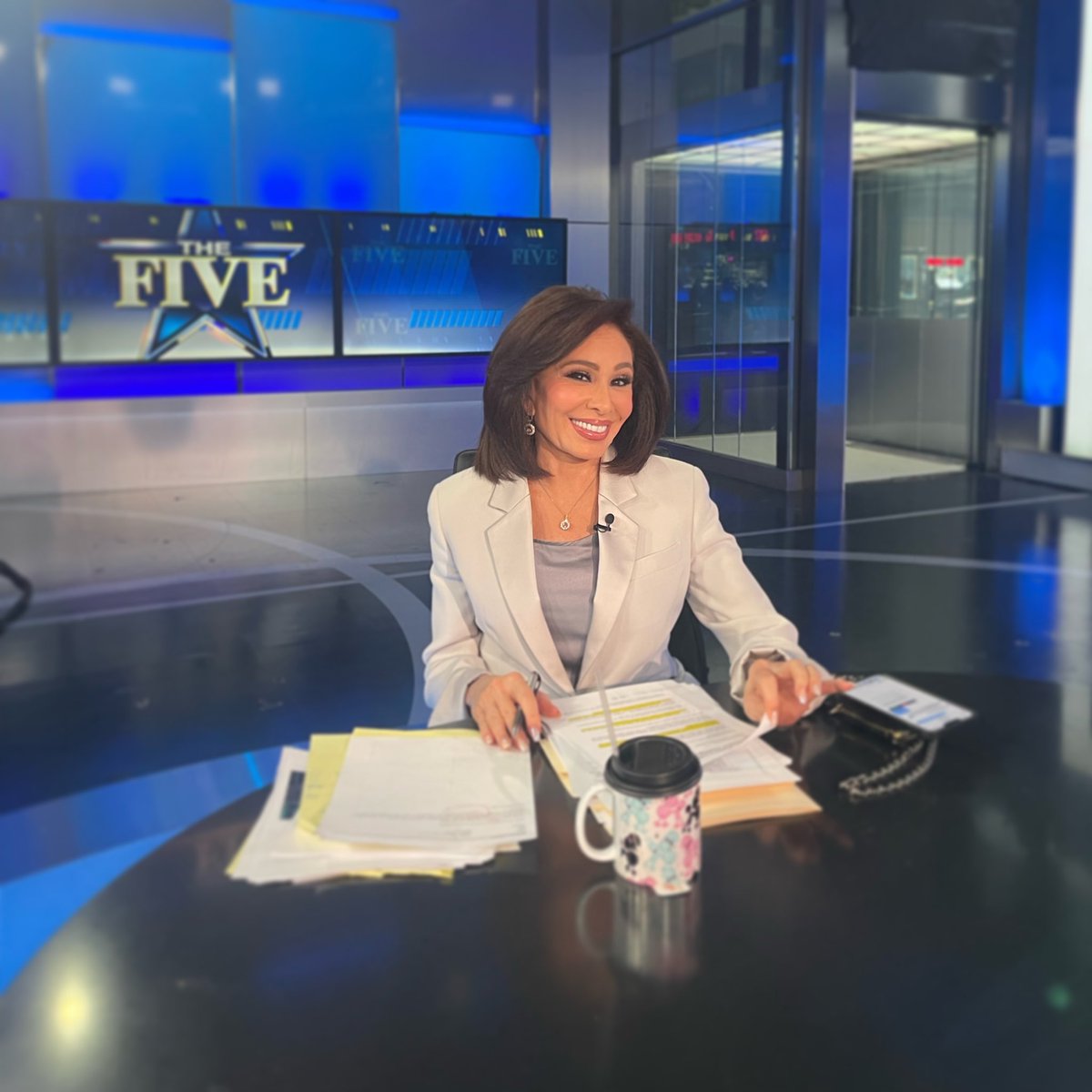 Jeanine Pirro on Twitter "Join me on The Five 🤩"