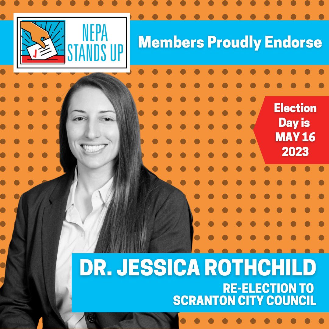 PAStandsUp's tweet photo. We’re endorsing @jess4scranton, #BrianFerry and #MarkShaffer because we need people-powered candidates who will fight for us in #NEPA. Go to https://t.co/sDaXE7BJBM to work with us and get them on the ballot! #UpToUsPA @nepastandsup https://t.co/PGFbSvKuRC