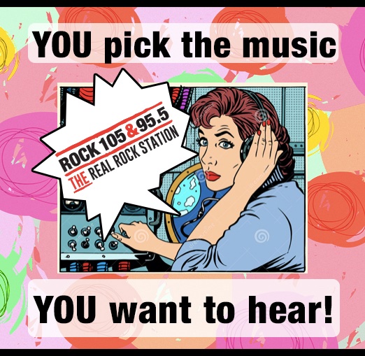 ItsRock105's tweet photo. You pick the Music you want to hear on Rock 105 &amp; 95.5 northern Michigan! Visit https://t.co/0Ts4R8v1Lv https://t.co/UCGyYZI6gn