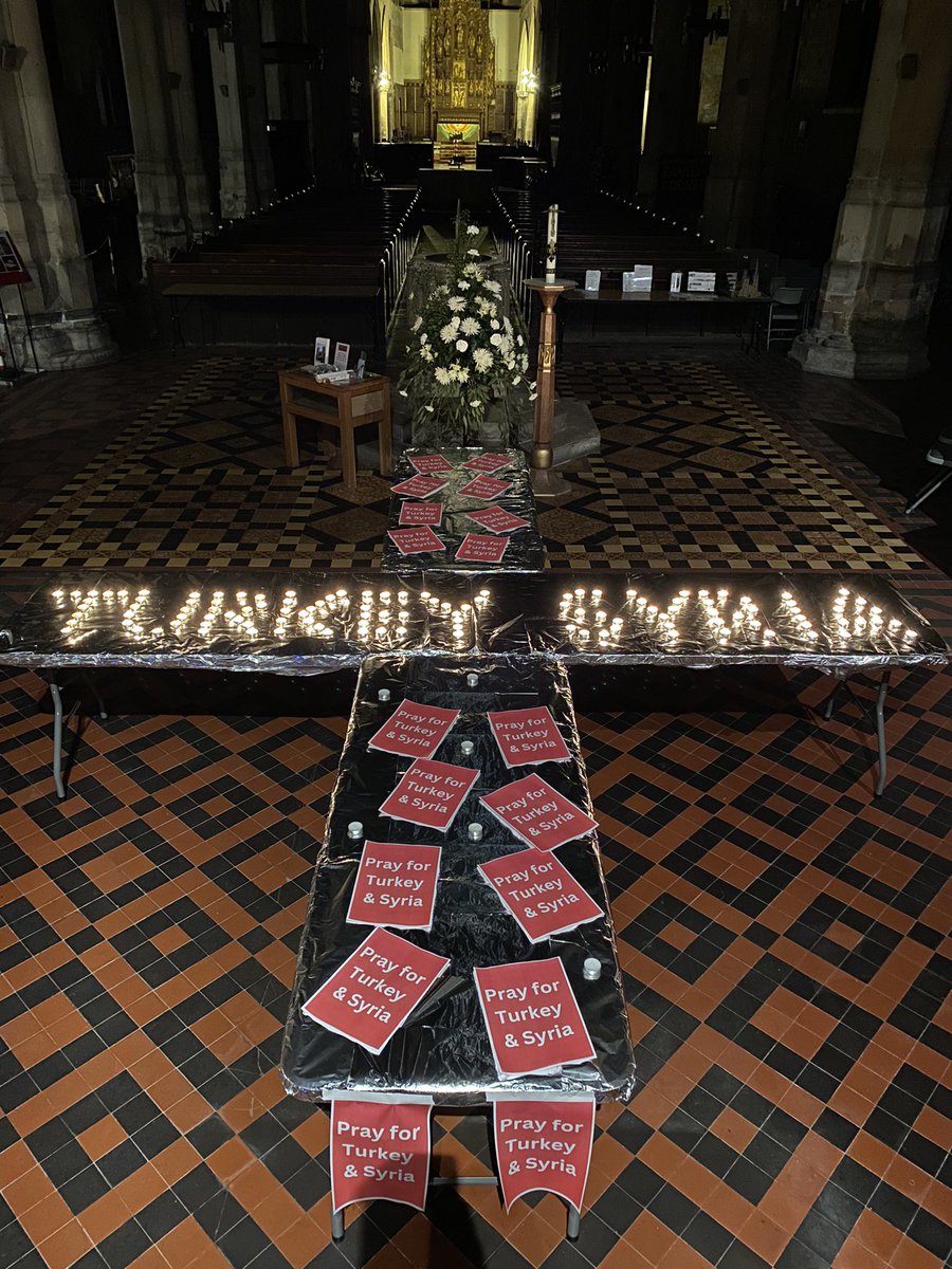 Mark (@markdimond68) on Twitter photo Praying for those who are in a desperate state in Turkey & Syria at King’s Lynn Minster. Open for prayer daily: 8.30am to 6pm <a href="/TheLynnNews/">Lynn News</a> <a href="/DioceseNorwich/">Diocese of Norwich</a> <a href="/edpkingslynn/">EDP King's Lynn</a> Praying for those who are in a desperate state in Turkey & Syria at King’s Lynn Minster. Open for prayer daily: 8.30am to 6pm <a href="/TheLynnNews/">Lynn News</a> <a href="/DioceseNorwich/">Diocese of Norwich</a> <a href="/edpkingslynn/">EDP King's Lynn</a>