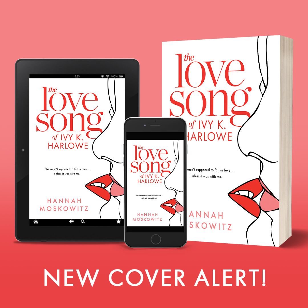 TADAAAAAAA! The Love Song of Ivy K. Harlowe is getting a makeover! This graphic is lying to you; it's only the ebook version for now. 

get it here: amazon.com/Love-Song-Ivy-…