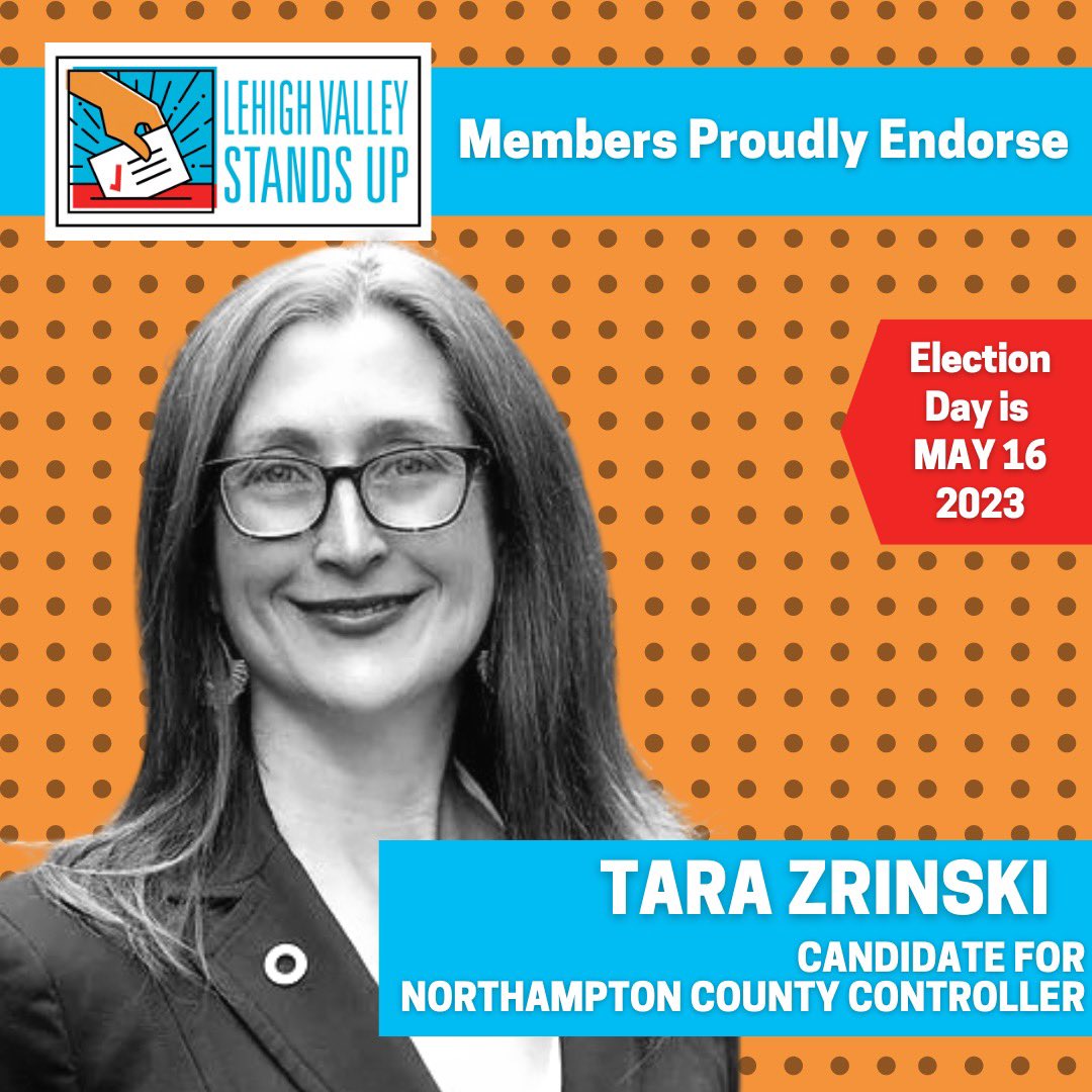 PAStandsUp's tweet photo. We’re endorsing @CeCe4Allentown, @TaraMZrinski, #SarinaTorres, and @votepintabone because we need people-powered candidates who will fight for us in Lehigh Valley . Go to https://t.co/sDaXE7BJBM to work with us and get them on the ballot! #UpToUsPA @LVStandsUp https://t.co/hIeaoIZS85