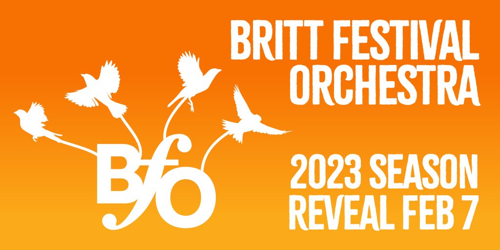 The 2023 Britt Festival Season has been announced, and tickets go on sale to the general public tomorrow morning at 10:00 AM! Check out the programs for this amazing season and purchase tickets only at brittfest.org/performances/