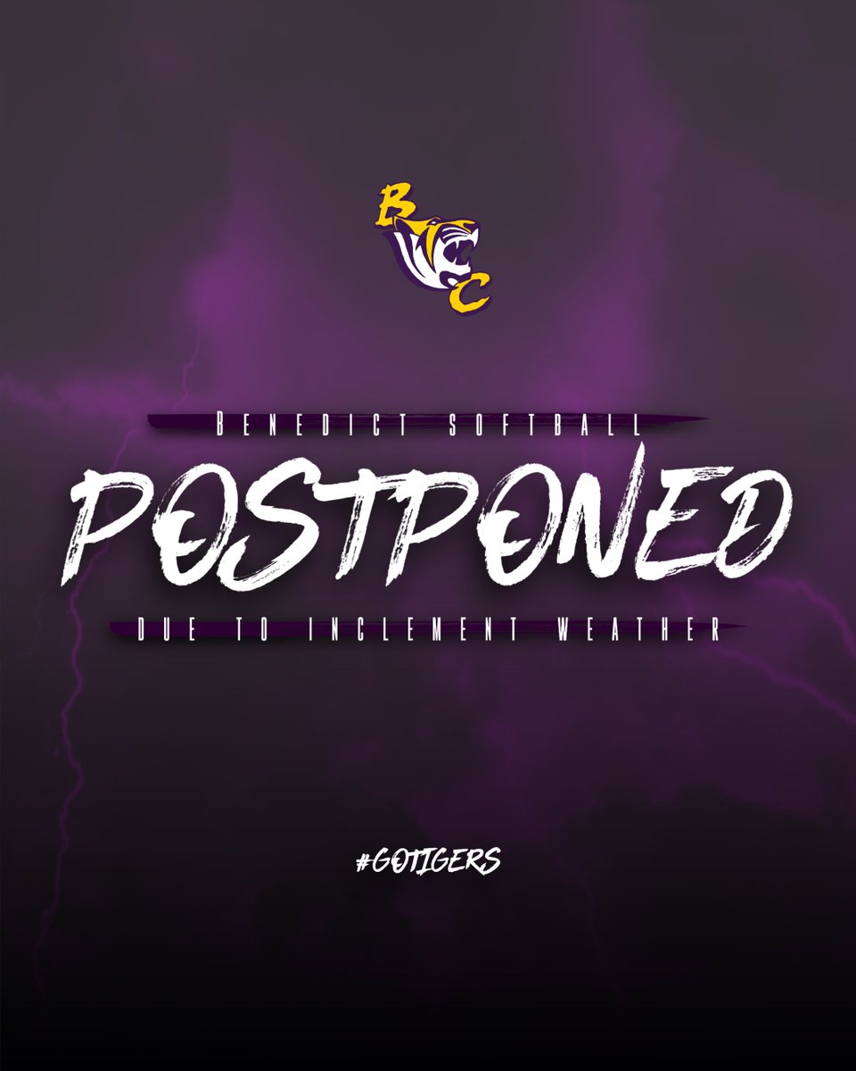 ATTENTION: Tiger fans our game this Friday, February 10 has been moved to Saturday, February 11.