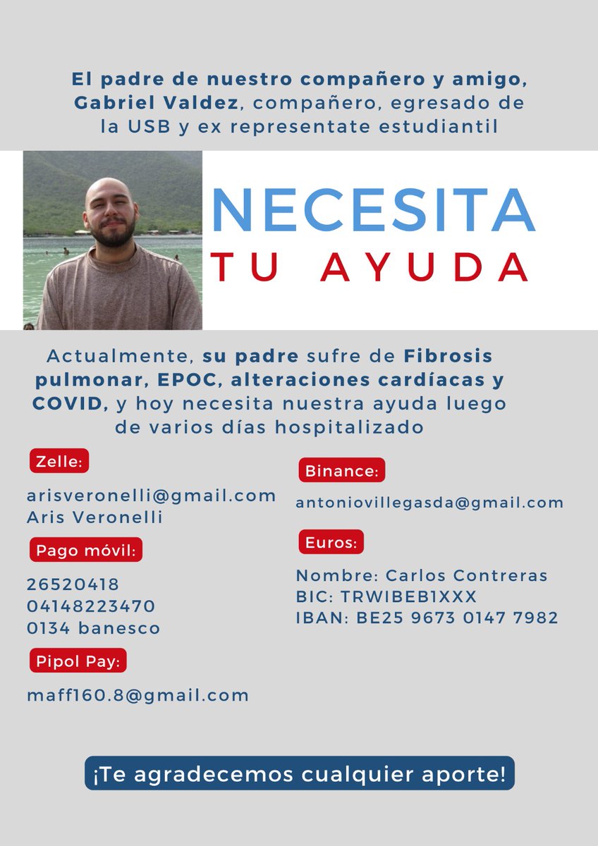 gazpu_'s tweet image. Cualquier ayuda es bien recibida. Incluso un RT hace muchísimo 🙏