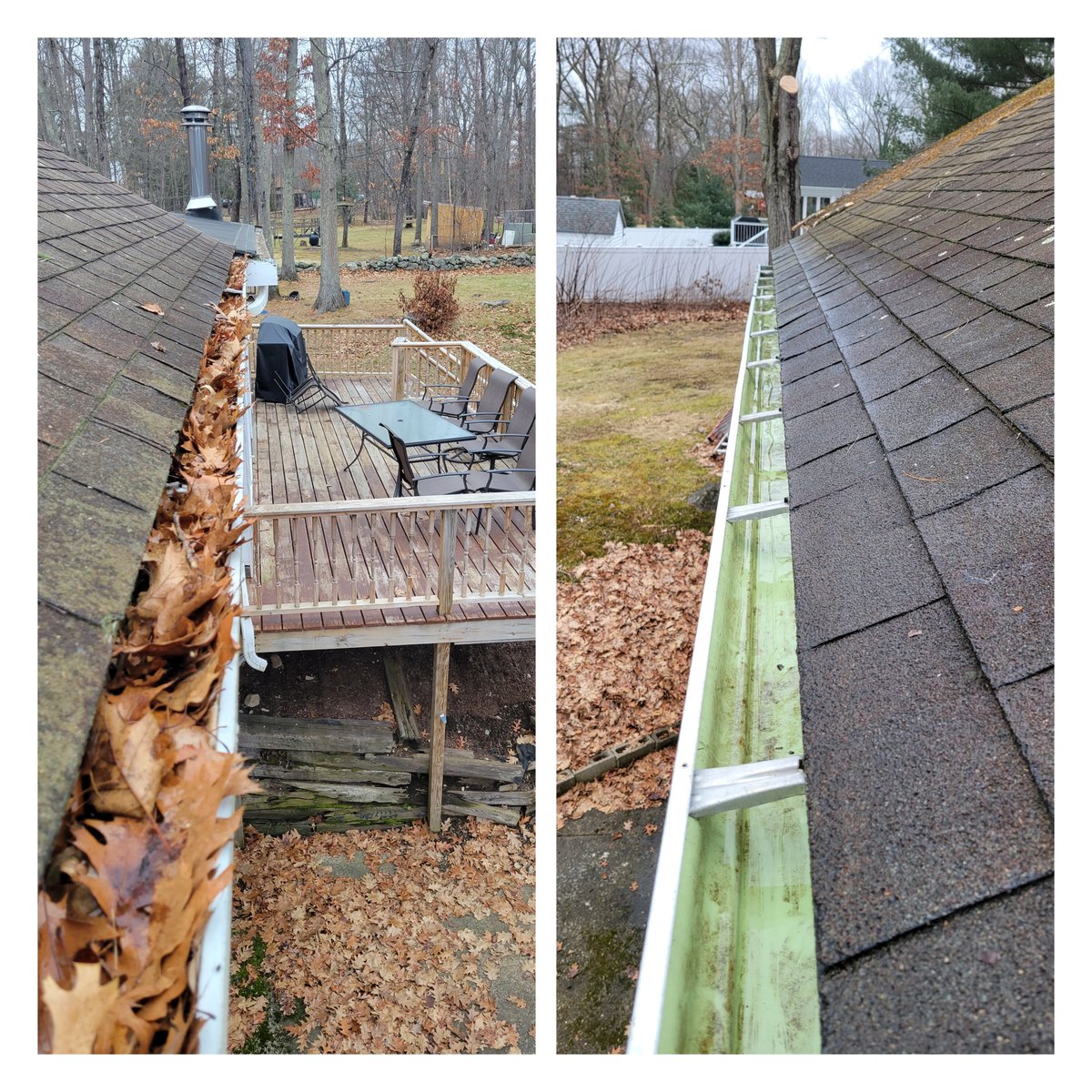 GutterCowboy's tweet image. What a mild Winter! (So far!) We are still out cleaning and repairing gutters. To get a quote or schedule service please call/text 508-257-1832 for a speedy response! All the best, GC guttercowboy.com