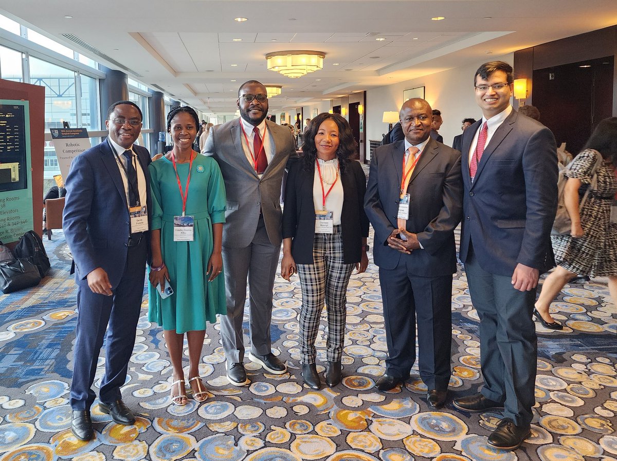 Awesome @uthsc and @NkafuPolicyInst team at #ASC2023. Congratulations on your wonderful presentations. @csmuen_muenyi @adityashah24 @Asahngwa @OdetteKibu @professorO22 @UnivSurg