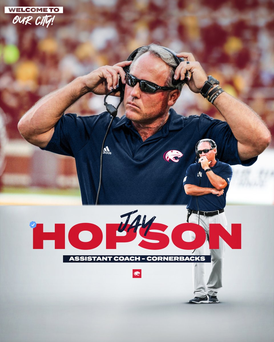 Welcome <a href="/CoachHopson/">Jay Hopson</a> ‼️

#LEO | #OurCity