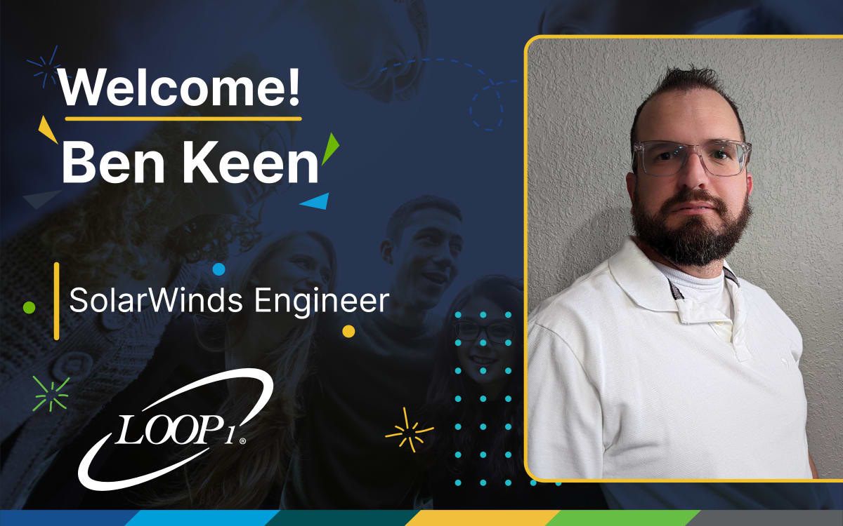 JayamannaArosh's tweet image. Join us in welcoming Ben Keen. He joins the Loop1 team as a &quot;SolarWinds Engineer&quot;. It’s great to have you onboard!

#loop1 #welcomeonboard #solarwinds #engineer #team #ITOM #L1M3 #loopster #careers #knowwhatsnext