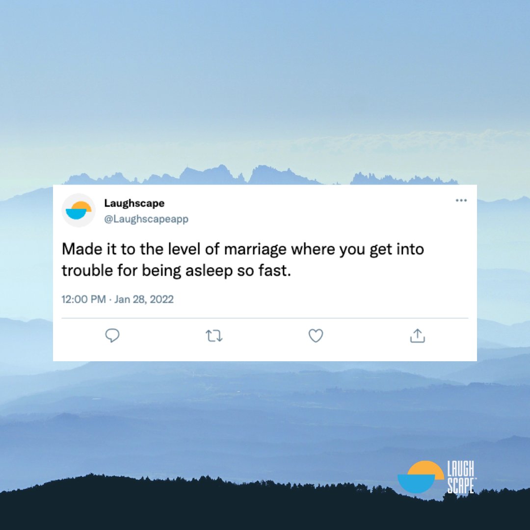 laughscapeapp's tweet image. Nothing more annoying than a personal who can roll over and fall asleep straight away. 🥴

#Sleep #SleepHack #Insomnia #😴 #cantsleep #Mindfulness #Comedy #Laughscape #sleepstoriesforadults #Relax #Stress #unwind