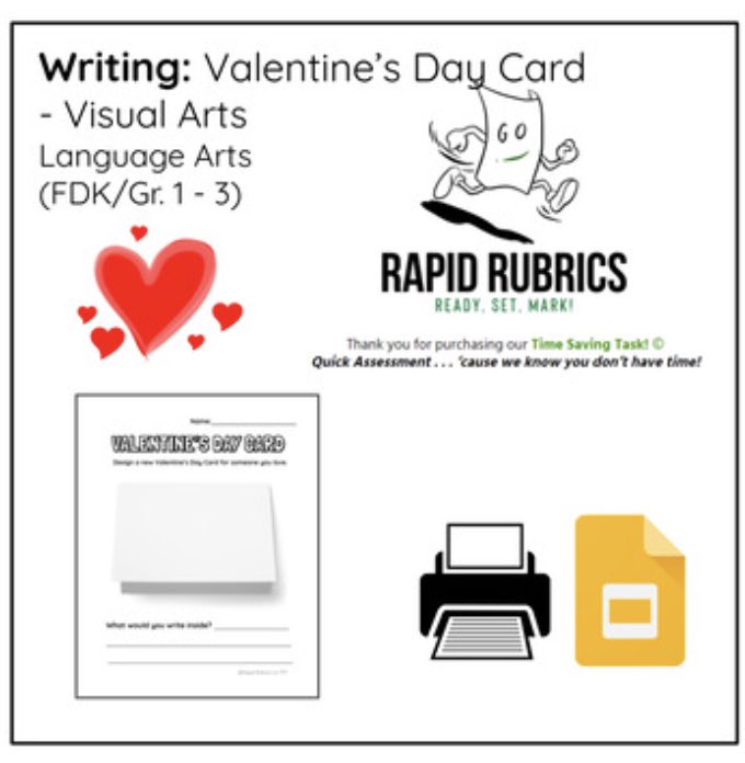 RapidRubricsTPT's tweet photo. Looking for some more Valentine’s Day activities? Check out #RapidRubrics on TPT 

#valentinesday #edu #education https://t.co/DLC2dz65hu