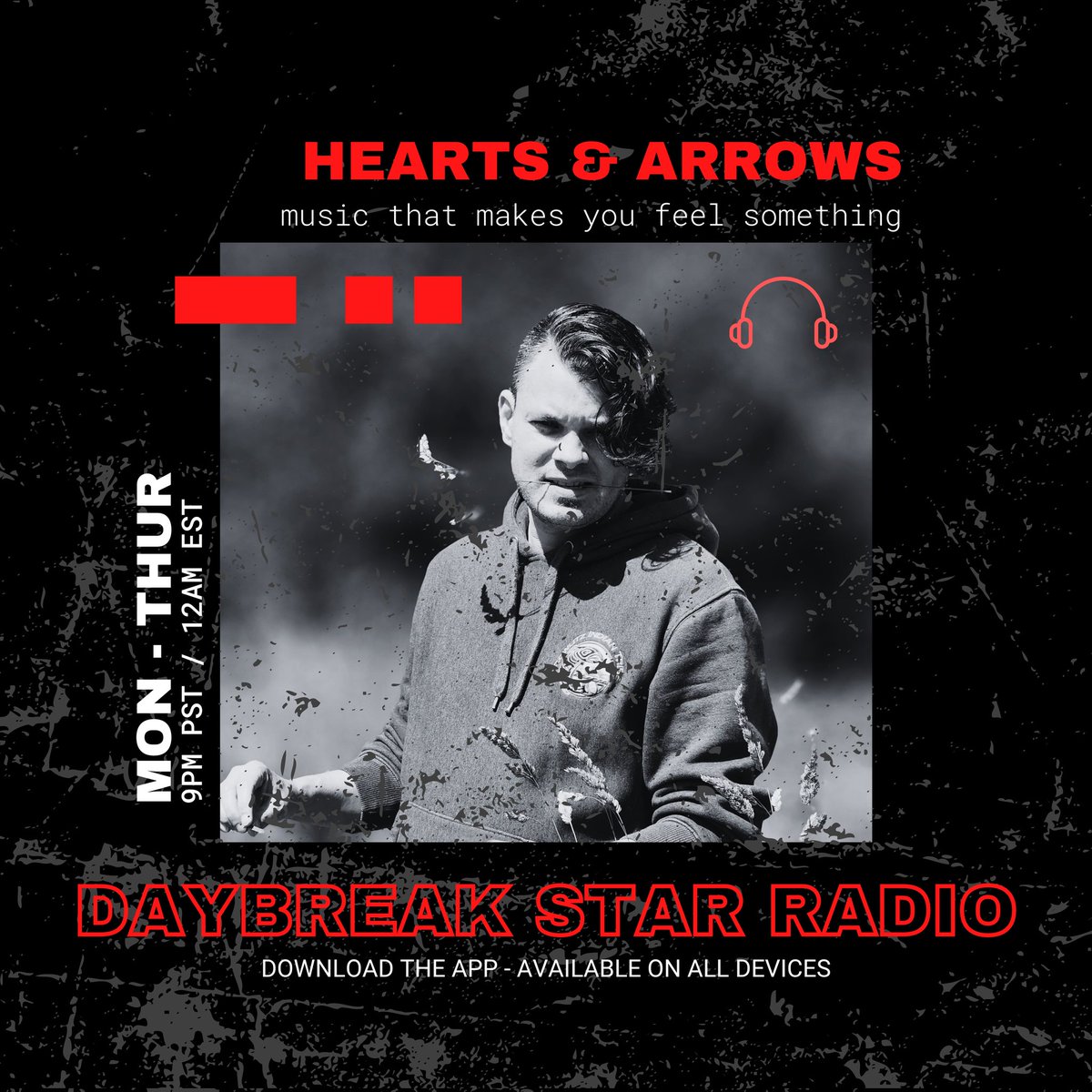 The week is just getting started! Like every Mon-Thur at 9pm PST/12am EST join me for #HeartsandArrows & music that makes you feel something.
Only on @DaybreakRadio
Call or text 919-NATIVES with your dedications, shout outs, & song requests.
#indigenousmusic #nativeamericanmusic