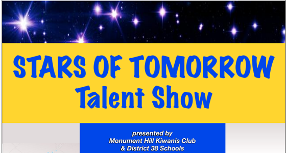 Looking 4 talented youth in our local #Monument #Colorado school district <a href="/LewisPalmer38/">Lewis-Palmer School District 38</a>  #to audition for our Stars of Tomorrow Talent Competition. Deadline to apply is Saturday, February 11. For more information, see our event page: fb.me/e/2FJoAI2Nx or hit the QR code