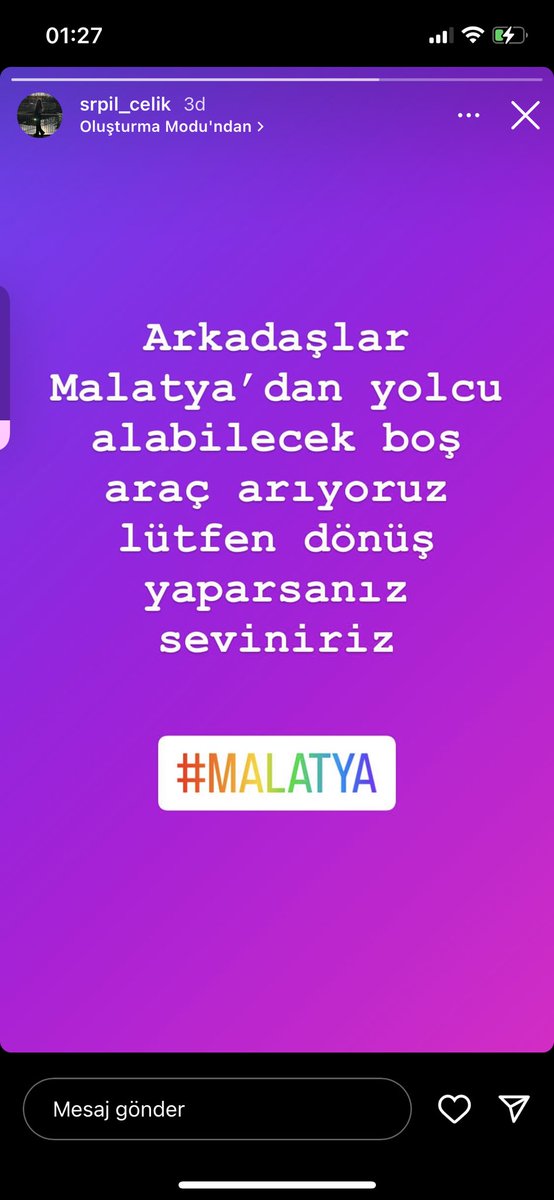 yaprak0k's tweet photo. Arkadaşımın Malatya’daki ailesi için böyle bir duyuru yapmamızı istedi irtibat numarası; 05366204211 yardımcı olabilecek var mı? 
#deprem #malatya #kahramanmaras #sondakikahaberleri https://t.co/hZwYecswvu